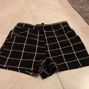 Plaid shorts
